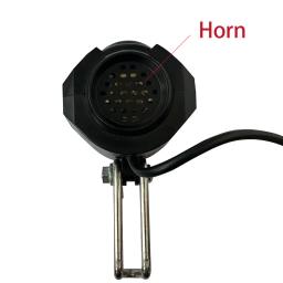 Bicicleta elétrica LED Kit Farol, Ebike dianteiro e traseiro com chifre, Mountain Bike Acessórios, luzes de bicicleta, 36V, 48V - Image 2