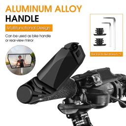 Espelho de bicicleta dobrável para ciclismo, guidão retrovisor rotativo, espelhos de segurança, acessórios MTB, 360 graus, 2PCs - Image 5