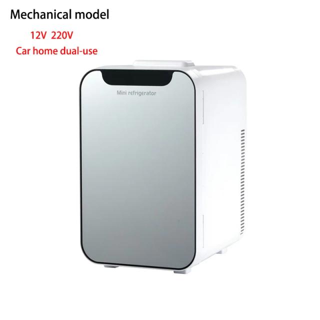 Refrigerador Portátil Mini Carro 20L: Congela e Aquece para Uso Doméstico e em Piqueniques, 12V e 220V