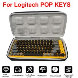 Estojo portátil para teclado, Armazenamento de viagem, Organizer Pouch for Logitech POP Keys, Case de teclado mecânico - Image 1