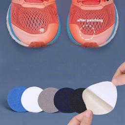 Calçados esportivos patche protetor de calcanhar tênis reparação adesivos sapatos malha desgastado buracos sapatos remendos de reparação sapatos calcanhar anti-wear almofadas - Image 1