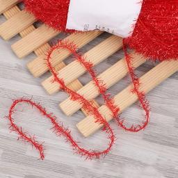 Linha De Seda De Vidro Colorido Para Saco De Boneca DIY, Seda Dourada, Toalha De Lavagem De Louça Coreana, Linha De Seda Brilhante, Tecido À Mão, 100g por Rolo - Image 6