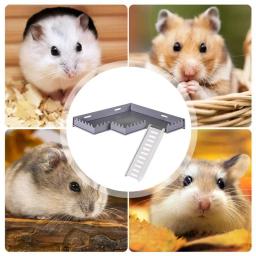 Plataforma PVC Gaiola para Hamster, Playground Stand, Pet Shop, Pequeno Animal, Decoração de Terrário, Hamsters, ouriços - Image 5