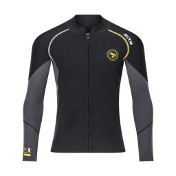 1.5mm neoprene wetsuit dos homens jaqueta de mergulho manga longa casaco masculino surf jaqueta de inverno pesca roupa de banho térmica - Image 2