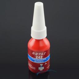 Novo 10ml parafuso cola fio agente de travamento anaeróbico adesivo 242 cola óleo resistência rápida cura venda quente - Image 2