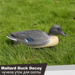 3D Duck Decoy flutuante com quilha para a caça ao ar livre, acessórios de pesca, realista flutuar pássaro na água, 1 pc, 5 pcs, 6 pcs - Image 2