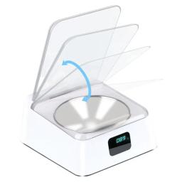 Dispositivo de alimentação automática inteligente, Pet fornecimentos, gato e cão saúde tigela, carregamento USB, interruptor de indução tampa, anti mosquito - Image 1