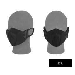 Equipamento de caça máscara facial tática anti-nevoeiro poeira caça proteção engrenagem acessório airsoft confortável respirável ao ar livre - Image 2