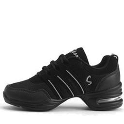 Meninas meninos sapatos de dança esportes recurso moderno dança jazz sola macia respiração sapatos de dança tênis crianças criança prática sapatos - Image 3