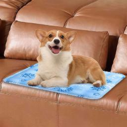 Tapete de resfriamento lavável para pet, Almofada para cães e gatos, Injeção de água, Mantenha seu animal de estimação fresco - Image 2