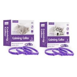 Coleira calmante agressiva para animais estimação, cachorro, gatinho, má emoção, coleiras calmantes com feromônios - Image 1