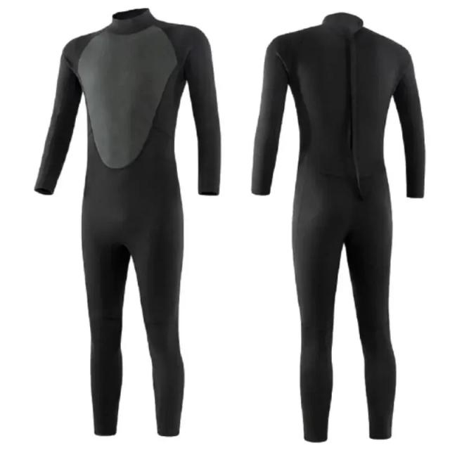 Terno de Mergulho Masculino Térmico à Prova de Frio com Calças Longas e Manga Comprida para Surf e Mergulho