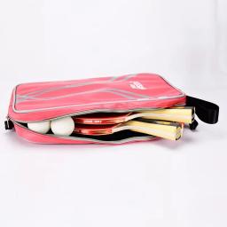 1 pçs original dhs rc530 raquete de tênis de mesa saco grande capacidade à prova dwaterproof água ping pong bat proteção caso para 2 raquetes - Image 2