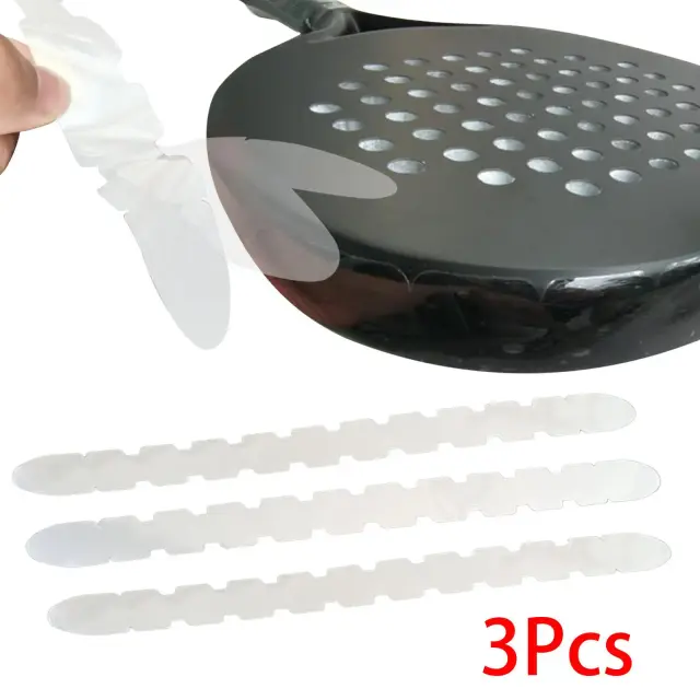 Tape de Proteção para Raquete de Tênis, Acessórios de Paddle e Protetores - Pacote com 3 Unidades