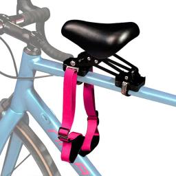Novo destacável frente montado crianças mtb assento da bicicleta universal mountain bike assento dianteiro esteira crianças cadeira de segurança sela - Image 3