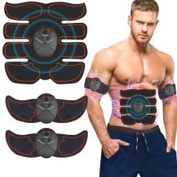 Estimulador muscular sem fio ems, toner abs, treinador de quadril abdominal, perda de peso, modelador de fitness, massageador elétrico de emagrecimento corporal - Image 1