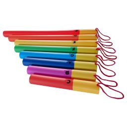 Kit Tubo De Som Musical, Instrumento De Percussão, Tubo De Som, Conjunto Colorido, Presente De Aniversário, 8 Tons, 8Pcs - Image 1