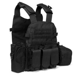 MOLLE-Nylon 600D Colete Tático, Armadura, Caça Transportadora, Airsoft Acessórios, Colete de Combate, Exército Militar, CS Equipamento De Jogo - Image 2