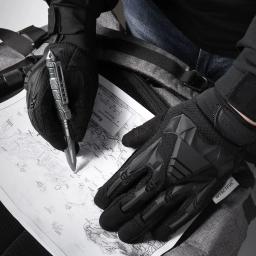Luvas táticas tela sensível ao toque paintball tiro airsoft combate bicicleta borracha protetora anti-skid luva de dedo cheio das mulheres dos homens - Image 3