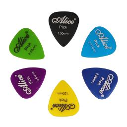 Alice-Palhetas transparentes PC guitarra, clara e fosco, conjunto colorido, espessura sortida, 30 pcs, 40 pcs, 50pcs - Image 5