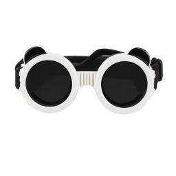 Óculos proteção solar para cães com cinto ajuste elástico para viagens para animais estimação 85LC - Image 3