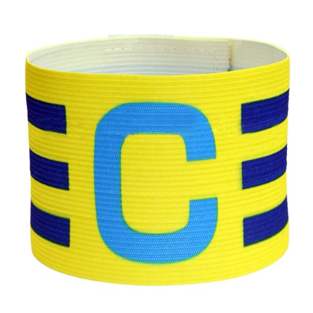 Braçadeira de Capitão de Futebol Ajustável com Ícone Transparente e Fecho Touch - Band Brasil