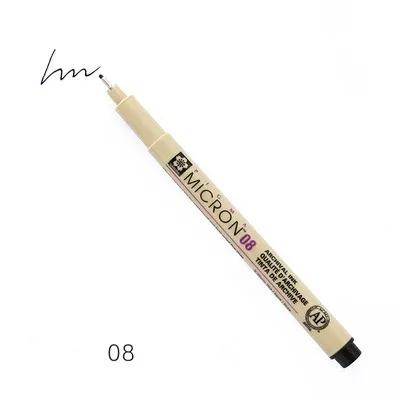 Sakura Pigma Micron Caneta Fineliner Ponta Fina 0.15mm a 0.5mm Tinta Preta