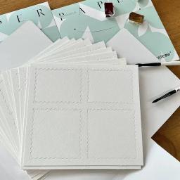 POTENTADO-Papel de Pintura Aquarela, Linhas Finas, Bilhete, Stub, Portátil, Aquarela, Suprimentos de Arte, 100% Algodão, 300g - Image 6