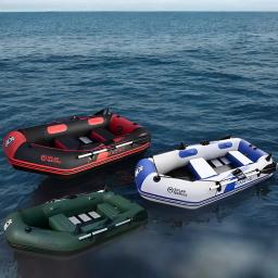 Solarmarine 2.3m pvc barco de pesca inflável bote canoa barcos de corrida e caiaque de esqui aquático para adultos esportes aquáticos ao ar livre - Image 4