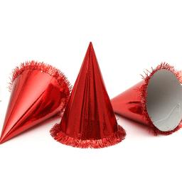 Cone Chapéus com Borla Brilhante para Crianças e Adultos, Festa de Aniversário, Mix Color, 18Pcs - Image 5