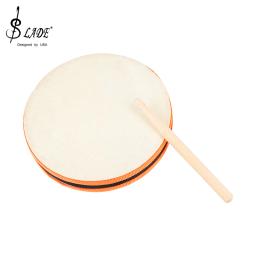 SLADE-Double-Sided carneiro mão tambor para crianças, instrumento de percussão pandeiro, presente musical portátil para criança, brinquedos educativos - Image 1