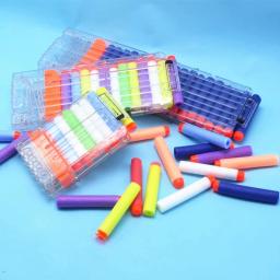 Clipe de recarga universal branco transparente, 6 /12 /18 rodadas para dardos de revista nerf, substituição de bala macia, acessórios de arma de brinquedo - Image 3