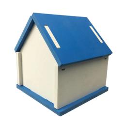 Casa Shape Toy para Pequenos Animais, Ninho de Hamster, Dormir Ninho, DIY Suprimentos, Acessórios, 9,5x8,5x10,5 centímetros - Image 4