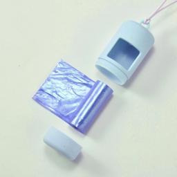 Dispensador portátil para coleta cocô cachorro, saco lixo para animais estimação, suprimentos para animais sacos - Image 4