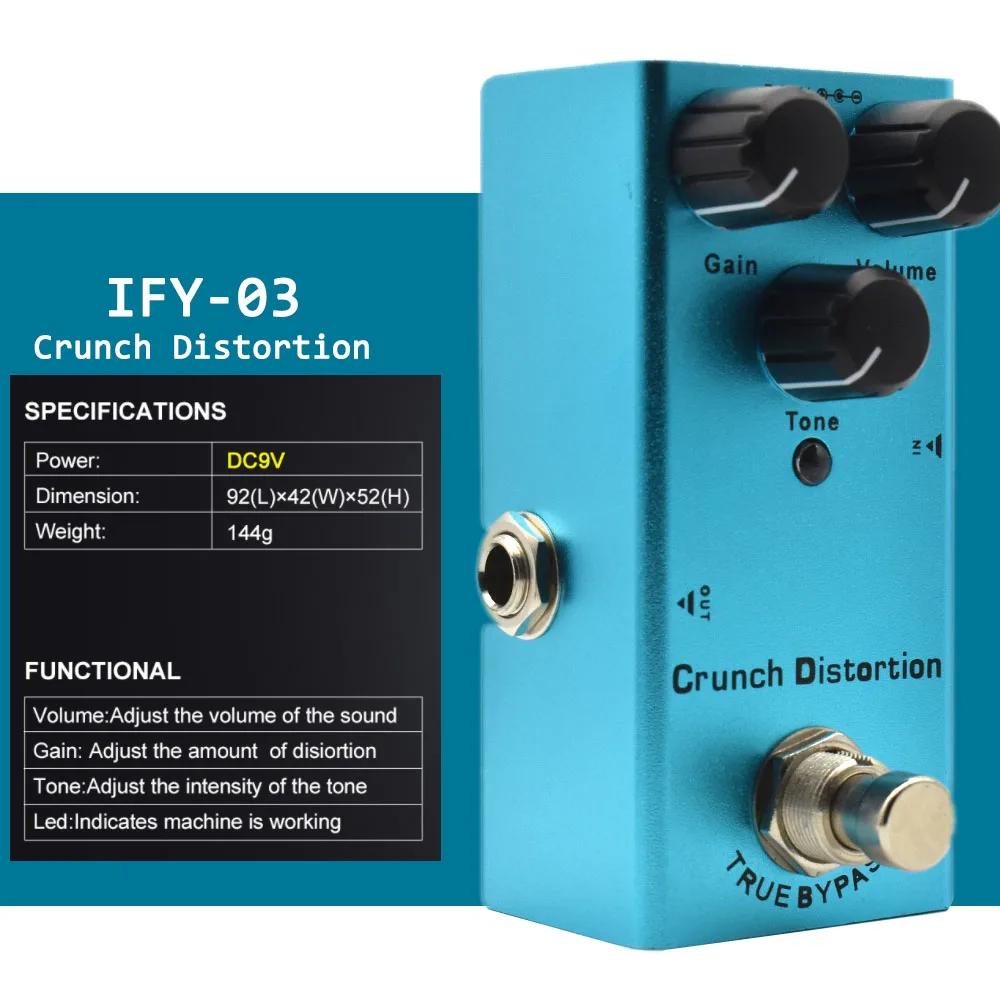 Pedal de guitarra elétrica overdrive vintage/eua sonho/coro clássico/fase vintage/tremolo/atraso analógico/atraso digital/unidade final - Image 1