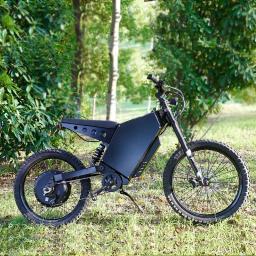 Bicicleta elétrica fora de estrada com pneu gordo, E-bike, 72V, 12000W, 75Ah, velocidade máxima de 120 km, h, bateria de lítio, 8000W - Image 1