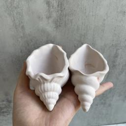 Conch Flowerpot Moldes De Silicone DIY Sea Shell Secented Vela Jar Mold Caixa De Armazenamento De Concreto Resina De Gesso Molde Home Decor Craft - Image 2