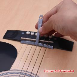 Guitar Repair Maintenance Tools Kit e Bag, String Action Ruler, Luthier File, Guitar Bridge Pins para Ukulele Bass, 57 Pcs, 74 Pcs, 26 Pcs, 20 Pcs, 16 Pcs - Image 6