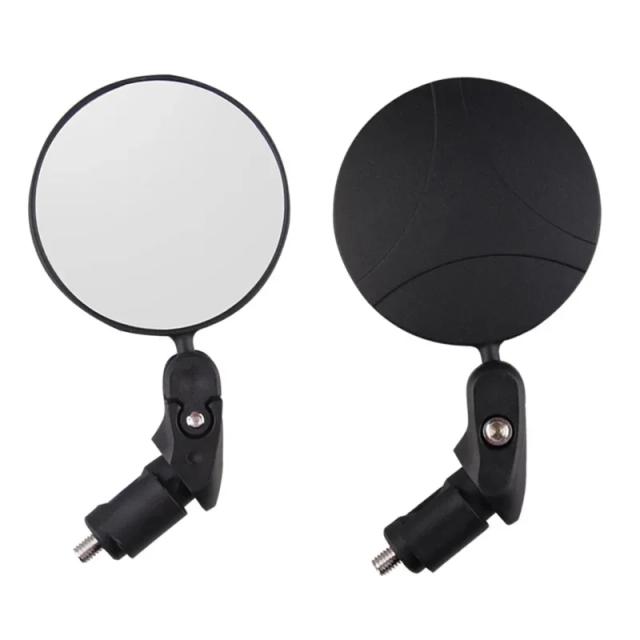 Espelho Retrovisor Universal para Bicicleta, Ajustável e com Ângulo Largamente Visível, Ideal para MTB e Road Bike