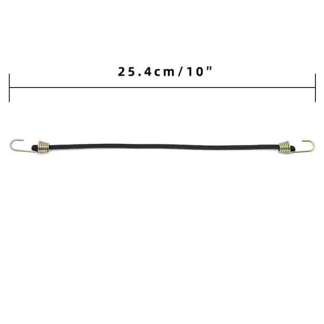Corda Elástica Resistente para Bagagem e Reboque - Stretch Pull Strap 25-30cm Ideal para Ciclismo Infantil