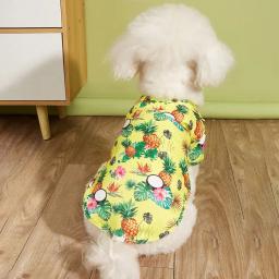 Camisetas de verão estilo havaiano, confortável camisa para cães de médio e grande porte, roupas para cachorros, produtos para animais, L a 5XL - Image 6
