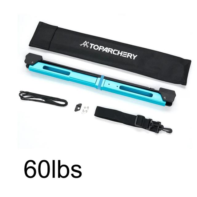1pc tiro com arco 58 Polegada dobrável liga riser para ao ar livre conveniente tiro com arco caça tiro reverso prática arco presente 35-60lbs