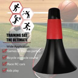 Cones de Treinamento Agility, Speed Grab Brocas, Marker Cone, Durável, Flexível, Material ABS, Run Cone, Futebol, Futebol, Basquete, 23cm, 5Pcs - Image 4