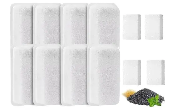 Fonte de água automática 360° para gatos em aço inoxidável com controle por aplicativo, ideal para múltiplos pets