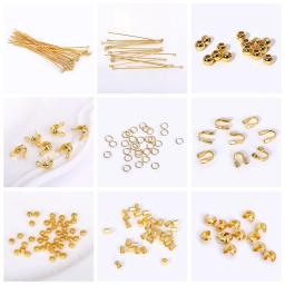 14K Banhado A Ouro Broche De Segurança para Fazer Jóias, Metal De Latão, One-Piece Pin Estreito, Back Lock Broche, Pin Base, Badge Holder - Image 6