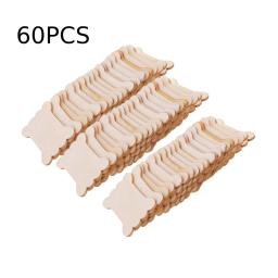 20 pçs/40 pçs/60 pçs em forma de osso fio de madeira bobina bordado fio diy ponto cruz organizador titular suprimentos de costura - Image 6