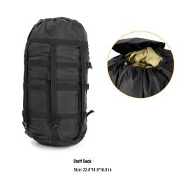 Akmax Exército Modular Militar Sacos de Dormir Sistema, Multi Camada com Bivy Capa para toda a temporada, Woodland/Multicam - Image 6