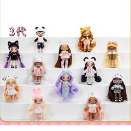 -Nã! -Nã! -Nã! Surpresa Fashion Doll Blind Box, Série Minis 1, 2, 3 Brinquedos, Embalagem Misteriosa, Presentes de Aniversário Menina - Image 5