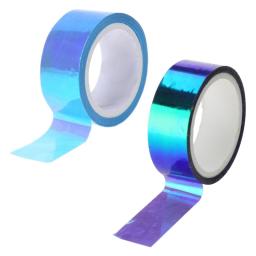 Fita holográfica rg prismática com glitter, aro, vara, ginástica rítmica, decoração, faça você mesmo, scrapbooking - Image 1