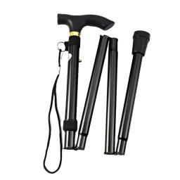 Ultraleve Folding Trekking Pole, Portátil Anti Choque, Caminhadas Cana, Elder Escalada Aid Stick, Walking Stick, Outdoor Wa C9a9 - Image 4